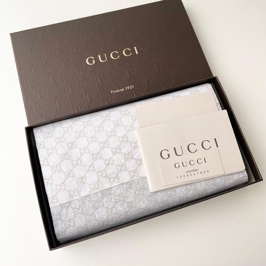 グッチ GUCCI 長財布 GG GGスプリーム ブラウン 新品