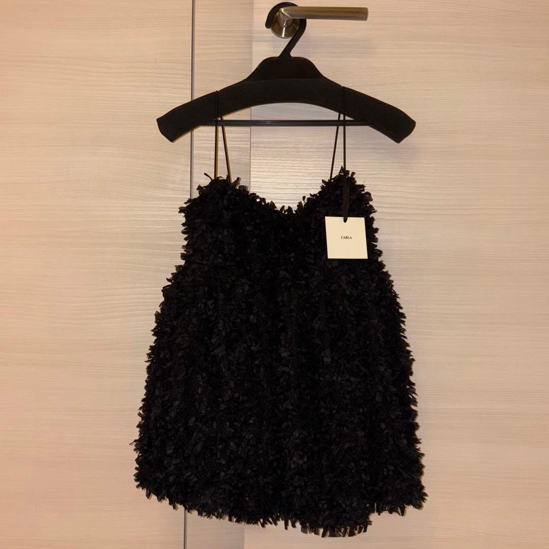 新品 CARLA カーラ Fluffy cami フラッフィーキャミ