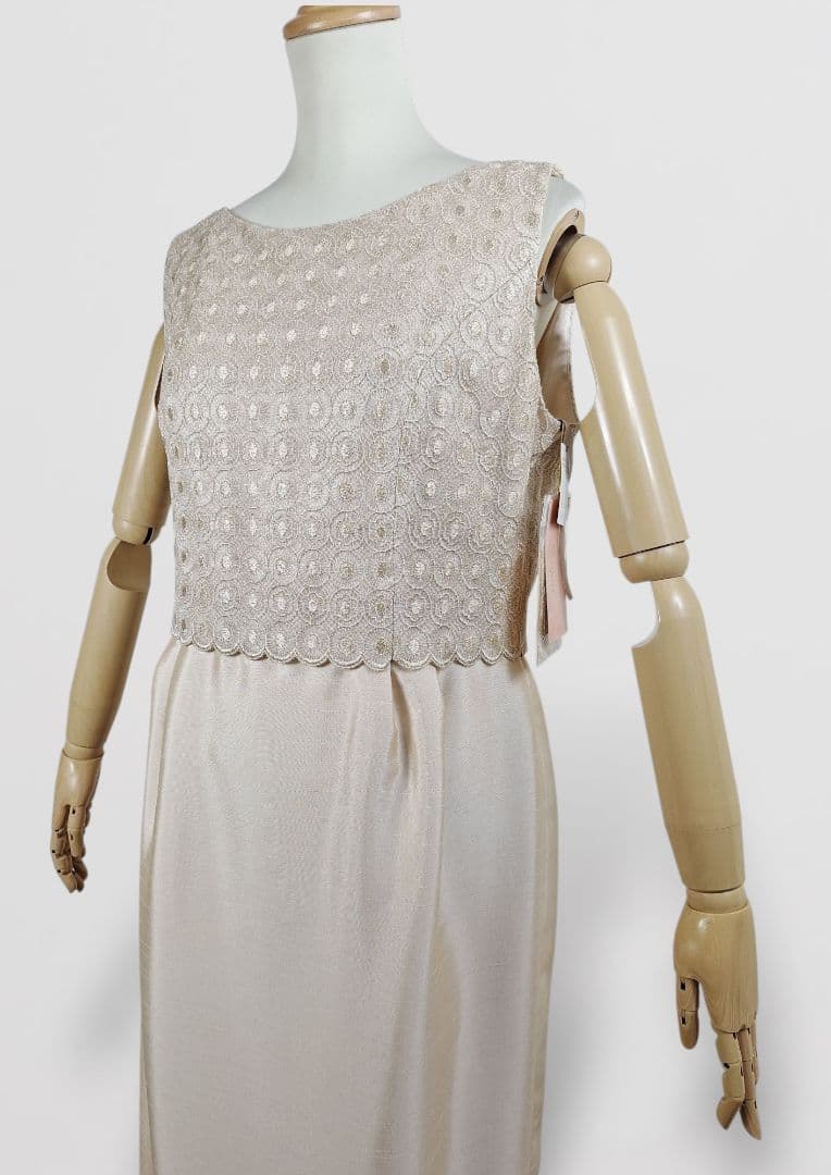 タグ付き(13) GENET VIVIEN レースカバーアップドレスワンピース