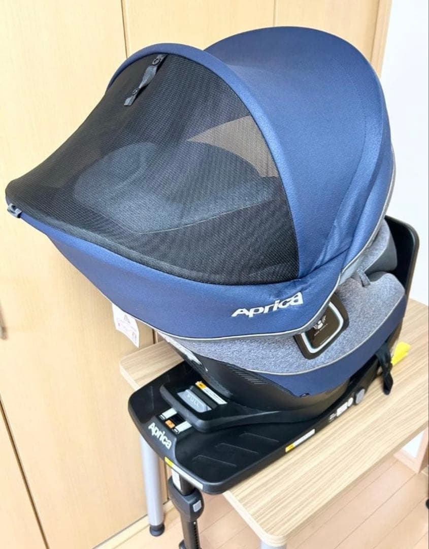Aprica クルリラプラス３６０°セーフティ ISOFIX 最高クラス