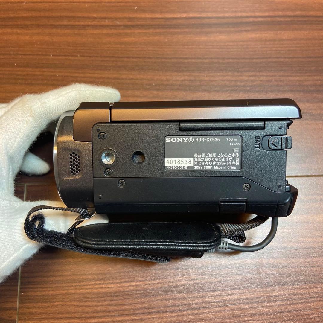 SONY HDR-CX535 ビデオカメラ ほぼ新品 5636