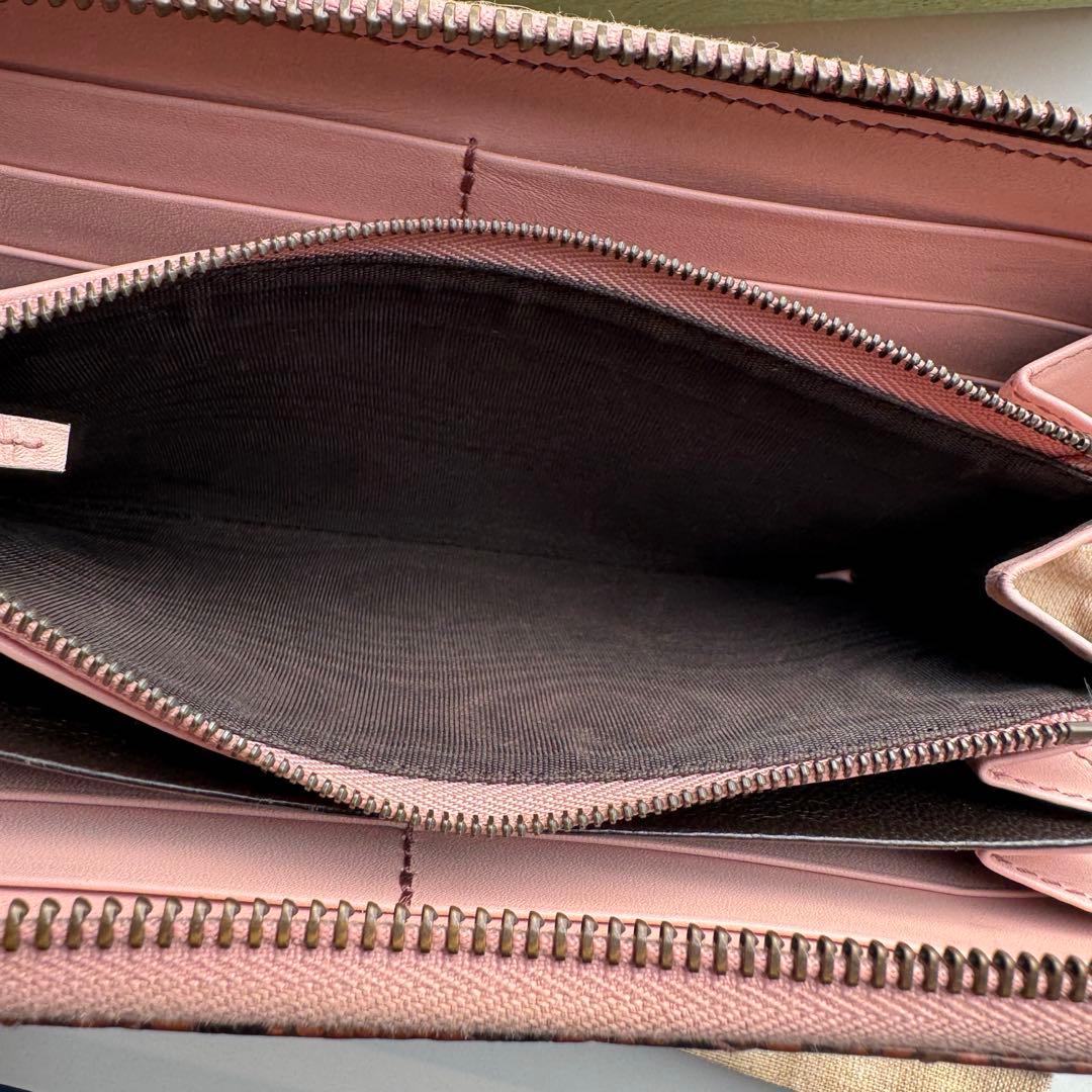 【極上美品】 GUCCI グッチ ラウンドファスナー 長財布 パイソン