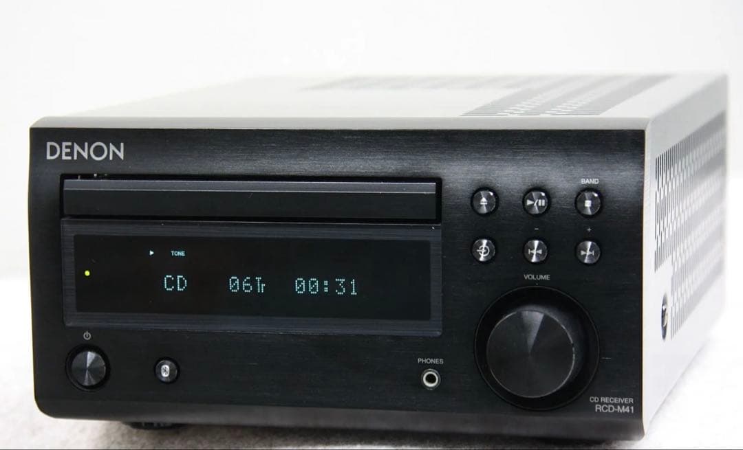 ディスクリートアンプ搭載Bluetooth®対応CDレシーバーRCD-M41黒