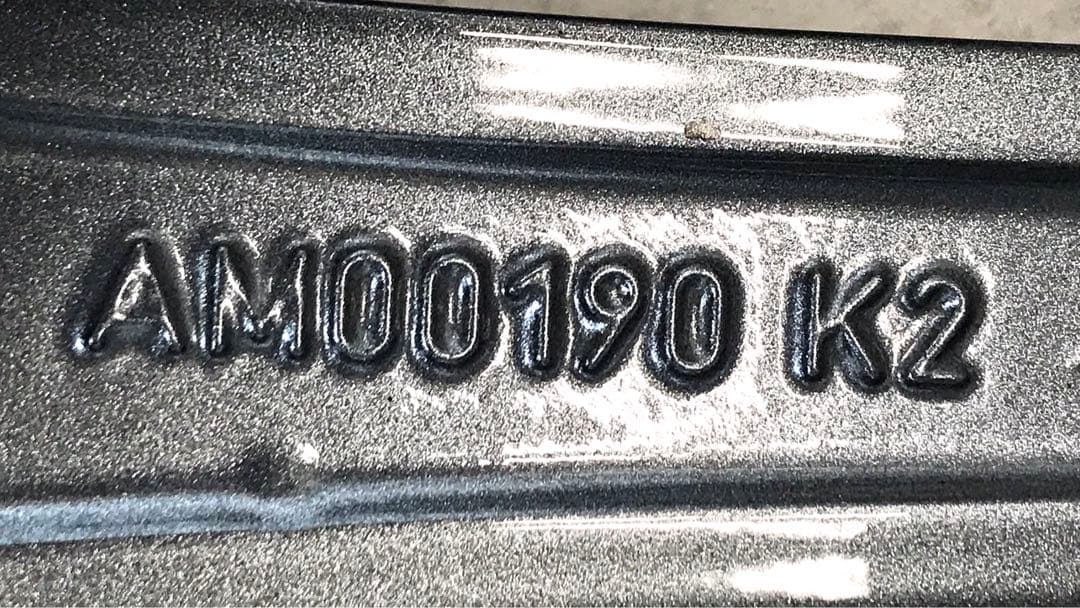 美品中古　ベンツEクラスAMG純正アルミホイル 4本