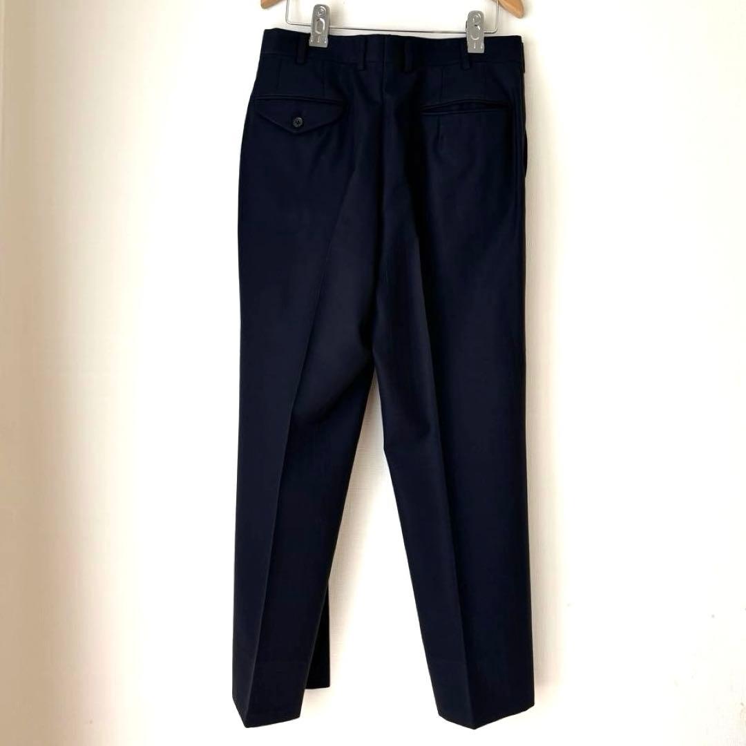 Burberry バーバリー ヴィンテージ ネイビー ストライプ セットアップM