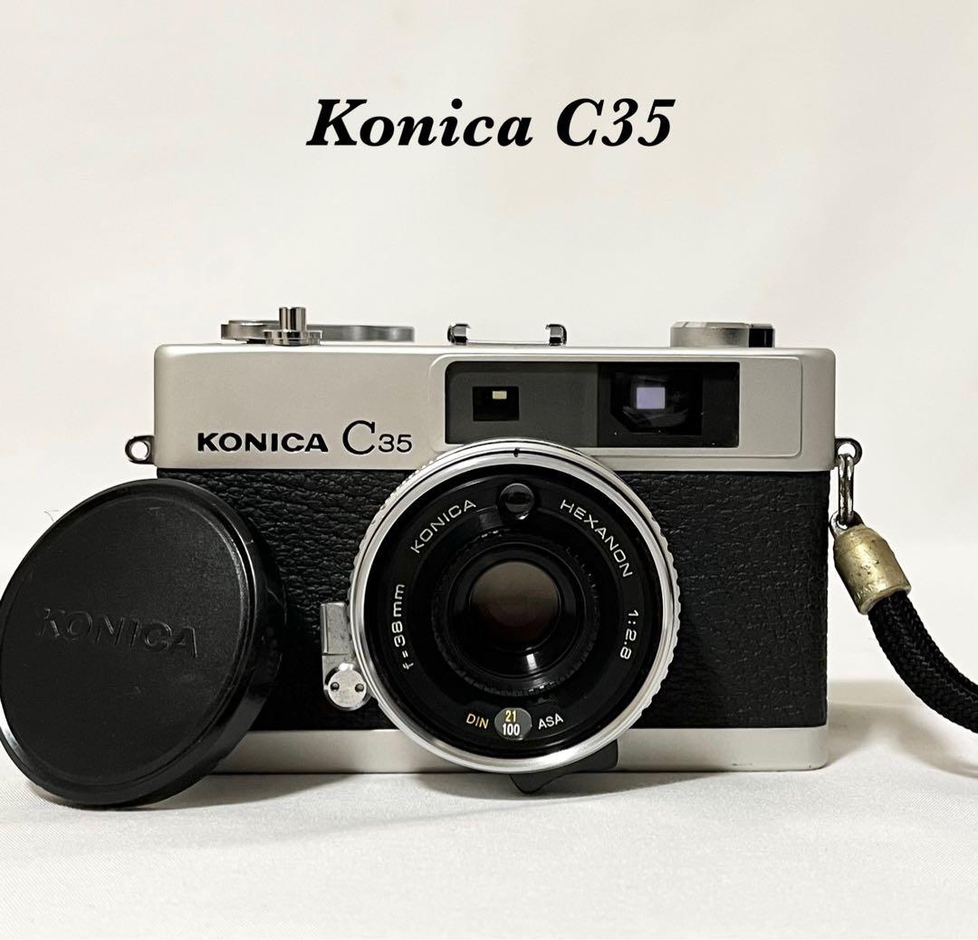 【完動品】Konica C35 フィルムカメラ 動作確認済み