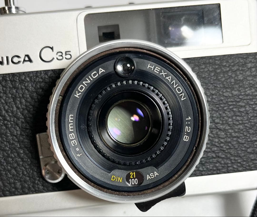 【完動品】Konica C35 フィルムカメラ 動作確認済み