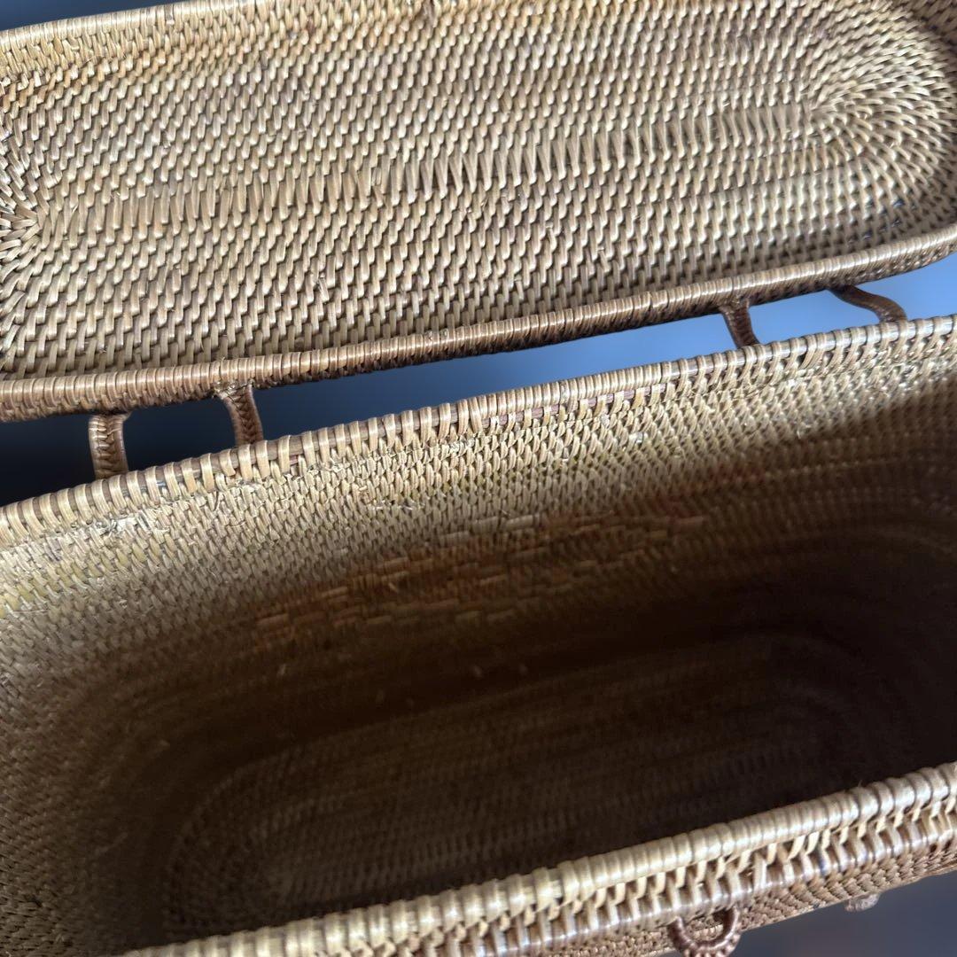 アタかごバッグ　ボックス型