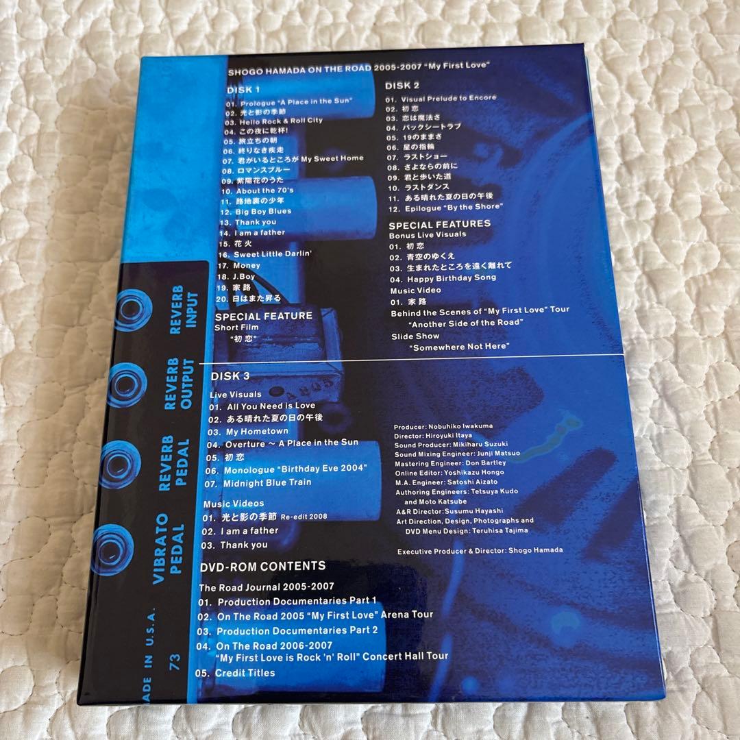 【美品】【初回生産限定盤】浜田省吾 My First LOVE DVD