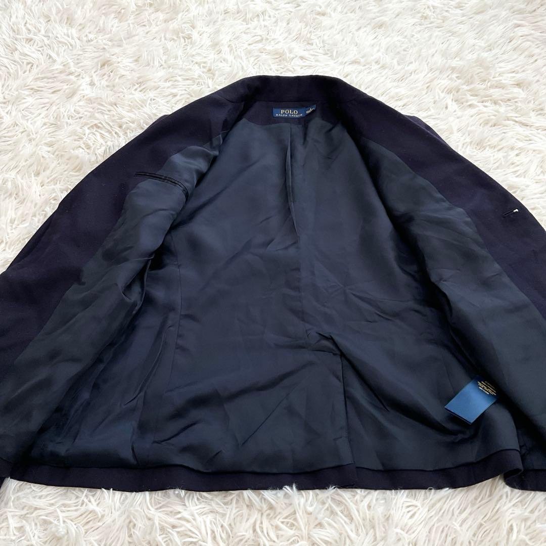 美品　現行　ポロラルフローレン　紺ブレ　ジャケット　金ボタン　M