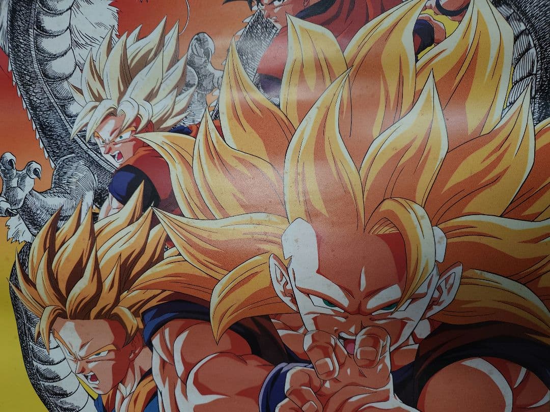 【ドラゴンボール・ドラゴンボールZ】 B2映画ポスター 6枚セット　年代物