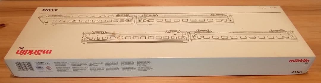 メルクリンHO #43304 客車・制御客車4両セット DC改造済