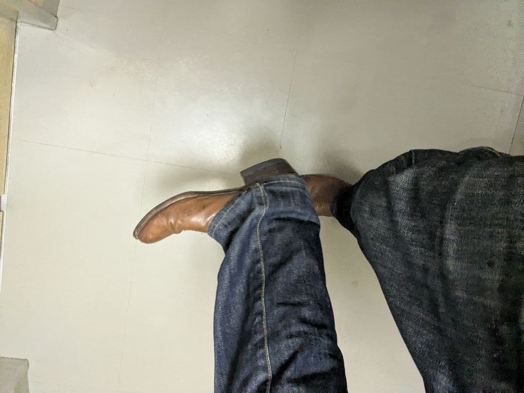 木村拓哉着用 USA古着 ウエスタンブーツ ブラウン刺繍入り