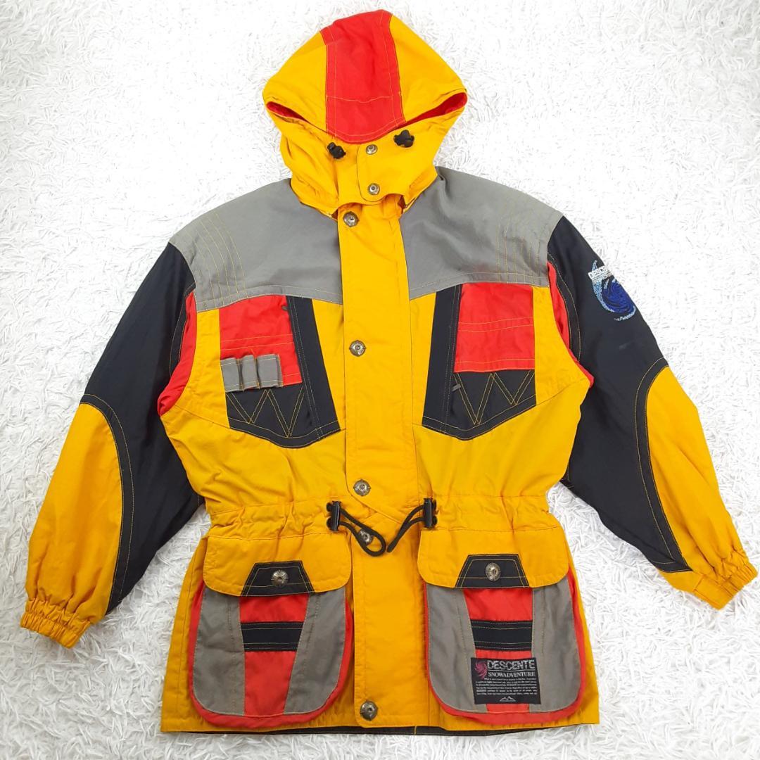 美品◎デサント  ADVENTURE スキーウェアセットアップ 90s