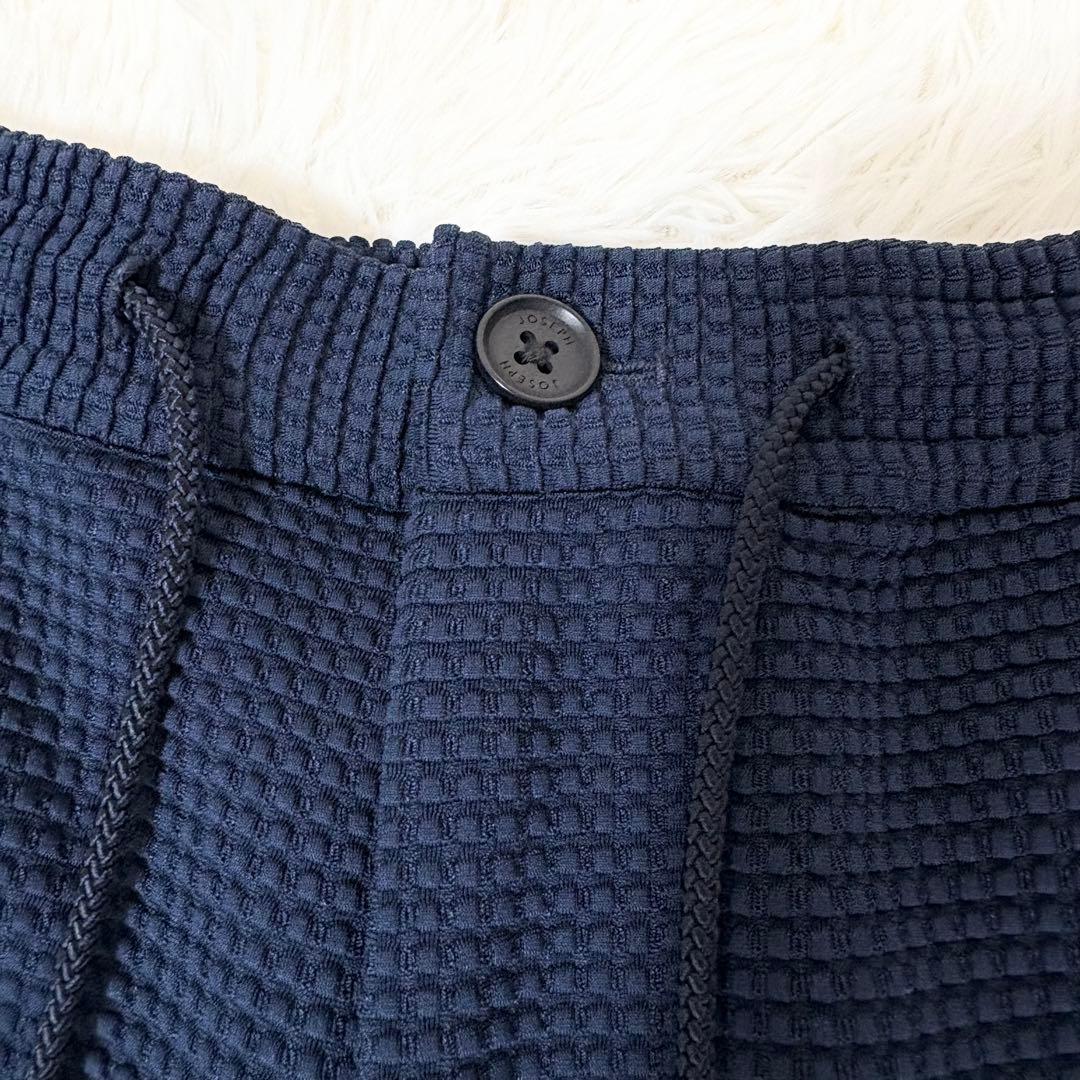美品✨JOSEPH ジョゼフ セットアップ ワッフル地　2023年 ネイビー
