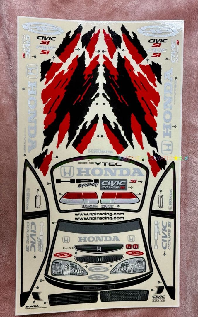 未組み立て★HPI★RS4 スポート2ホンダUSシビッククーペSi 1/10