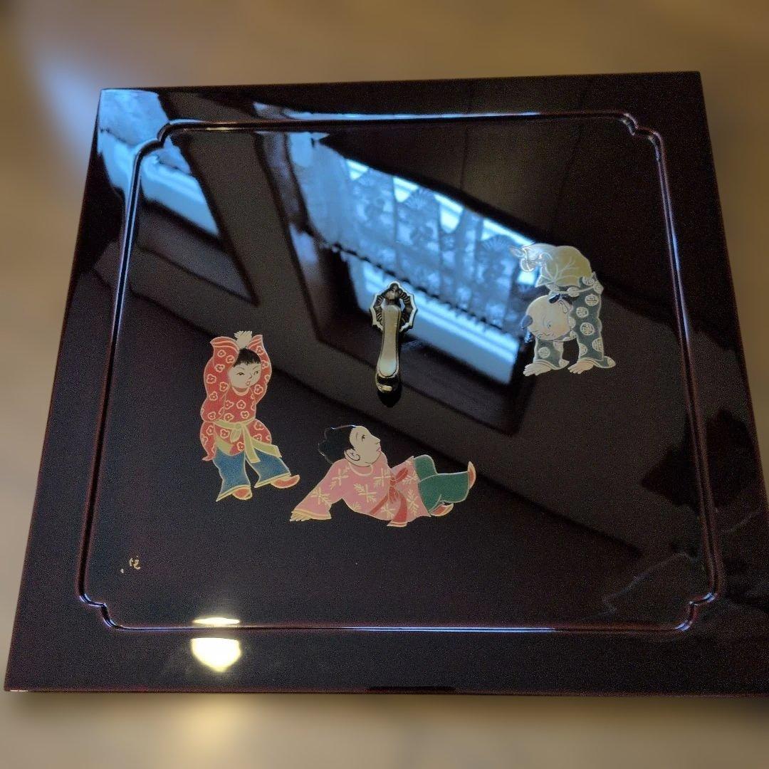 michko　　再々値下げ輪島塗煎茶器局童子蒔絵