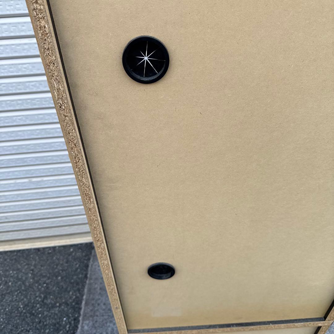 スロット実機スタンド ブラック 収納付 台