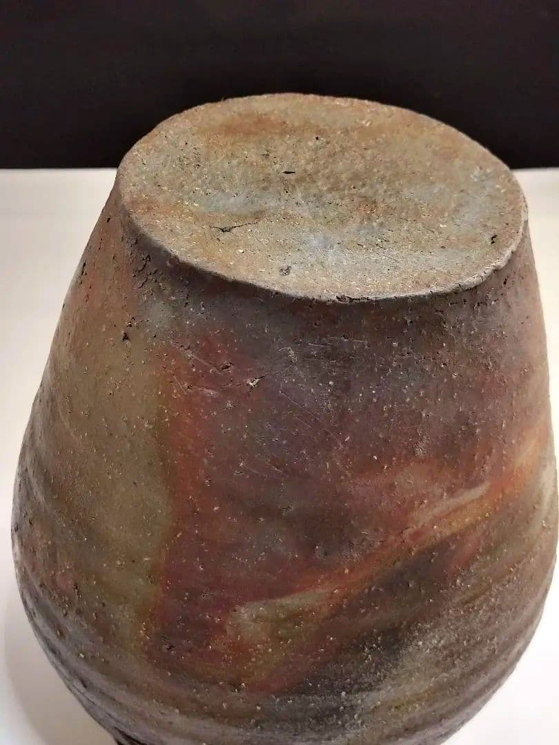 古備前波状紋3耳壷(桃山時代)