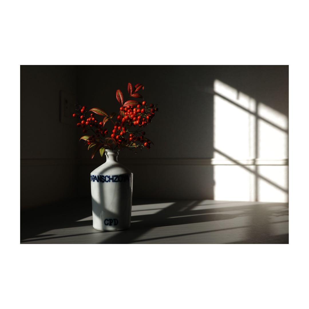 コンプラ瓶　花器　古道具