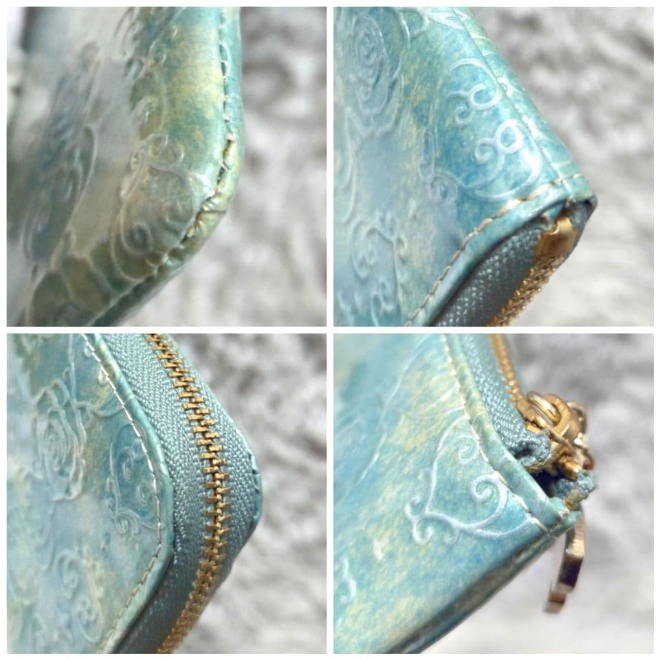 新品未使用❀ANNA SUI アナスイ ローズハート L字ファスナ－ 長財布