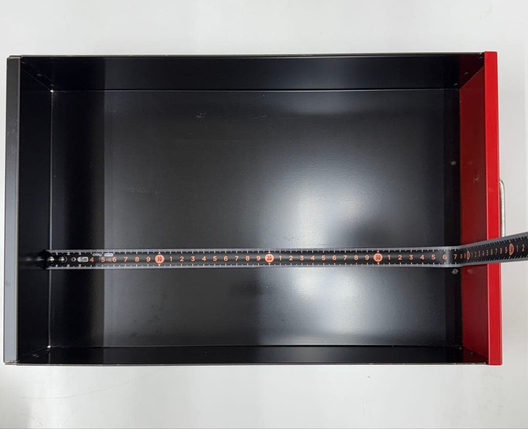 t*i様 BISLEY ビスレー A4 キャビネット 引き出し6段 赤 ペントレ