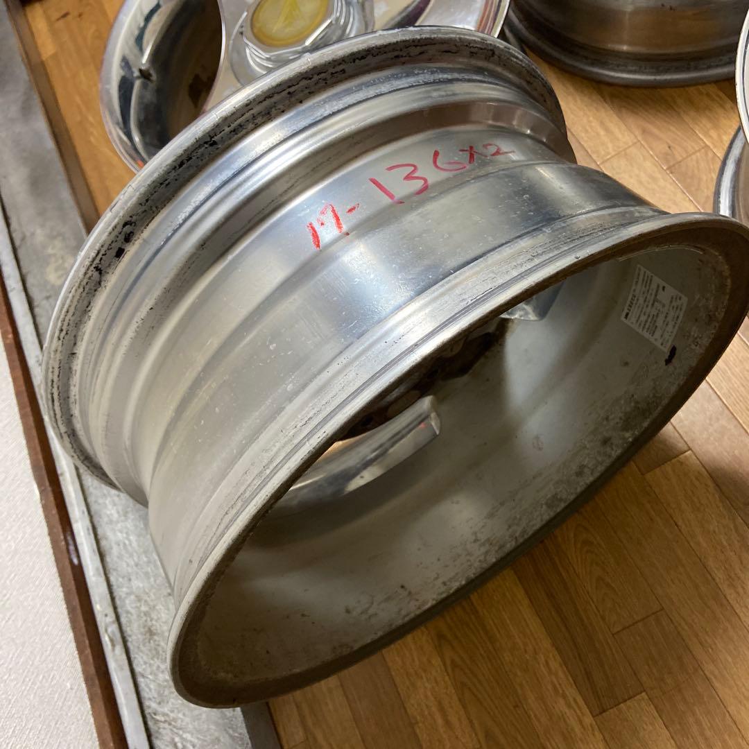 ウェッズ メッキホイール 17インチ　PCD139.7 6穴　3本スポーク