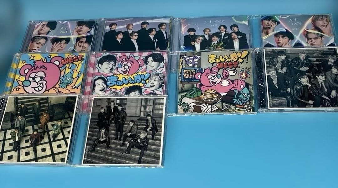 コメント必読　ジャニーズWEST CD アルバム　シングル　フルコンプ　106点