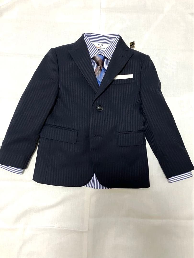 BEAMS スーツ 110cm ネクタイ付き　ロングパンツ