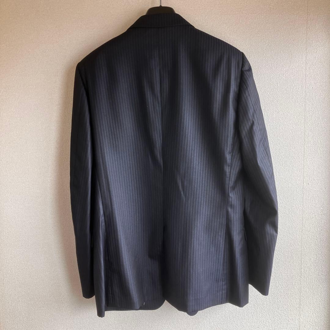 カルバンクライン ビジネススーツ ネイビー シャドーストライプ 上下セット