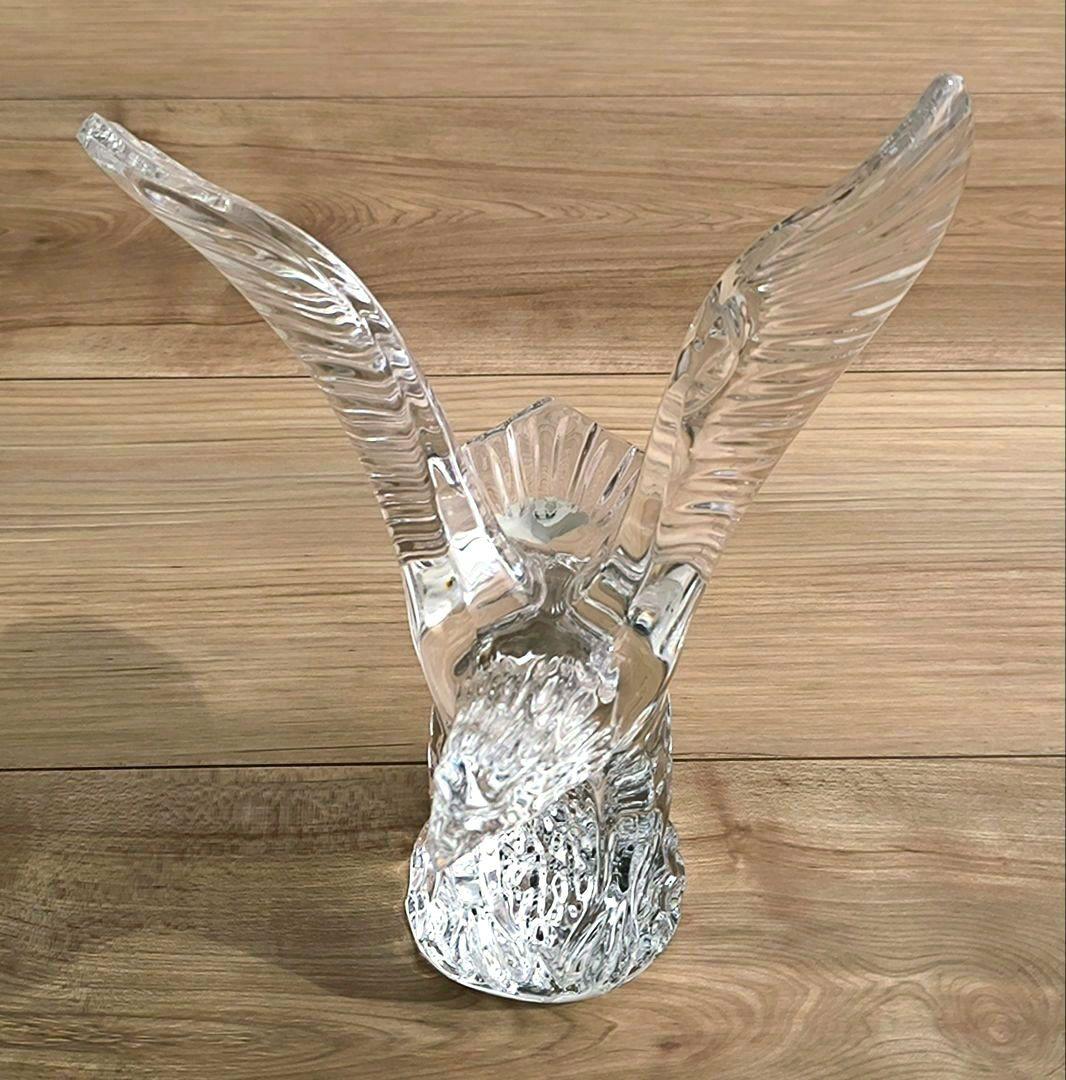 ウォーターフォード クリスタルガラス 鷲 鷹イーグル 置物