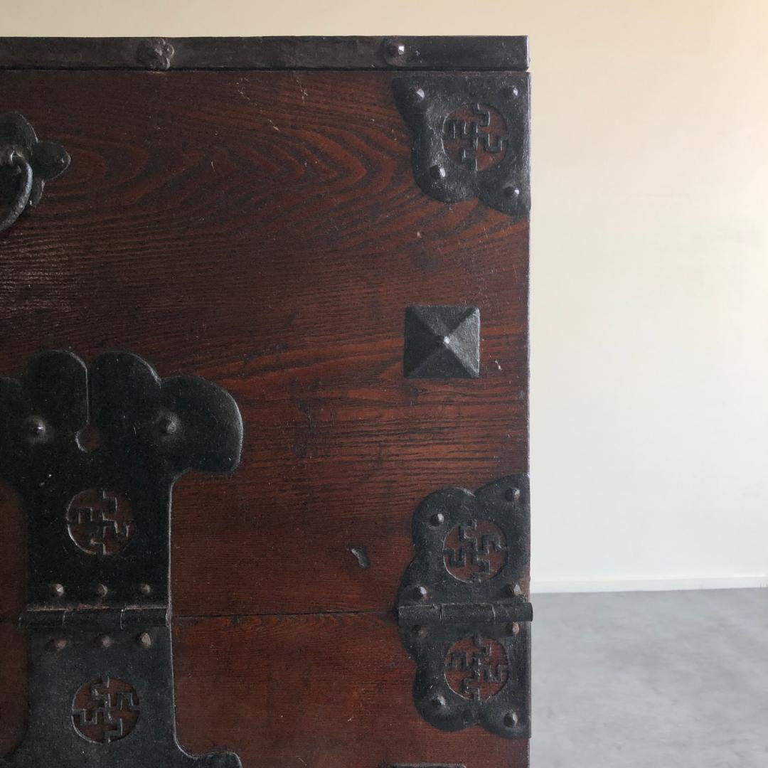 李朝家具 半閉櫃（バンダジ）