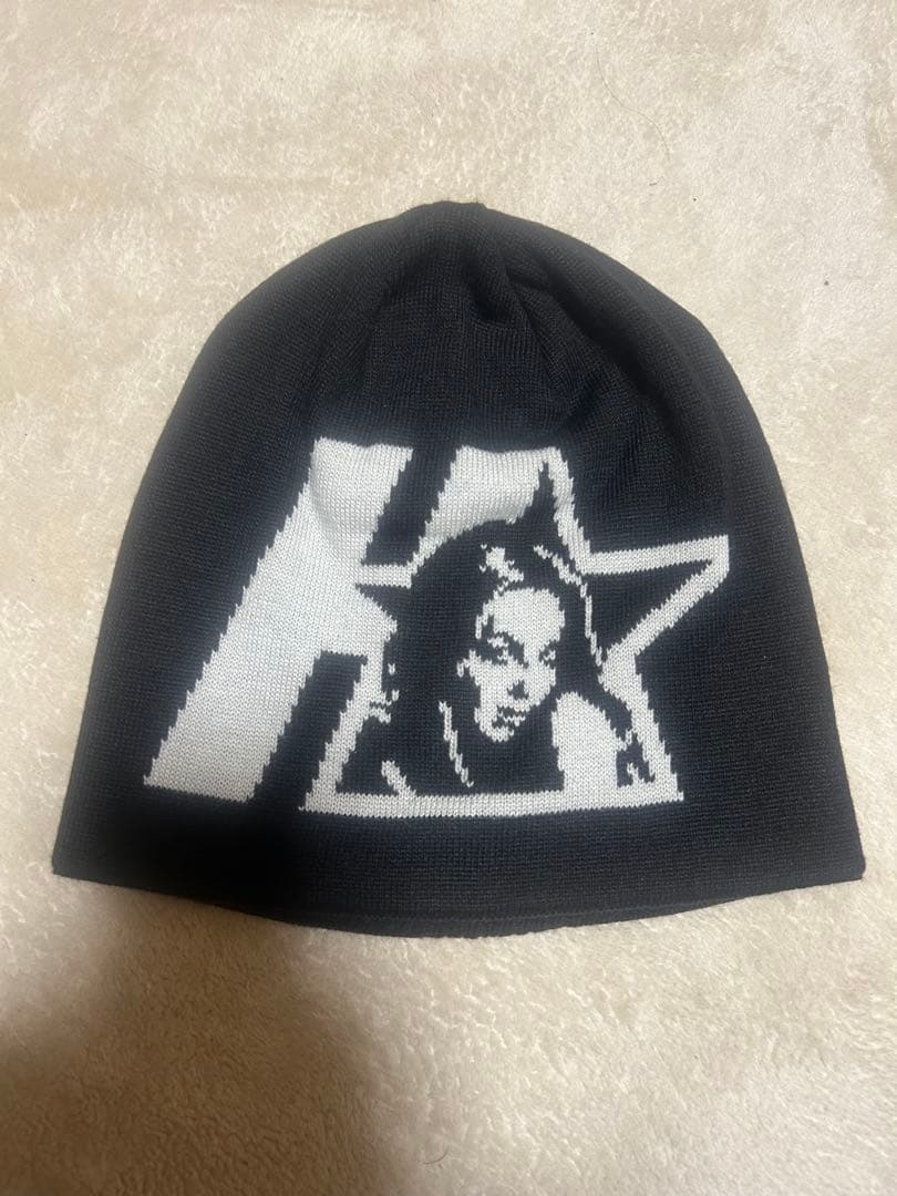 HYSTERIC GLAMOUR ブラック ビーニー STAR WOMAN