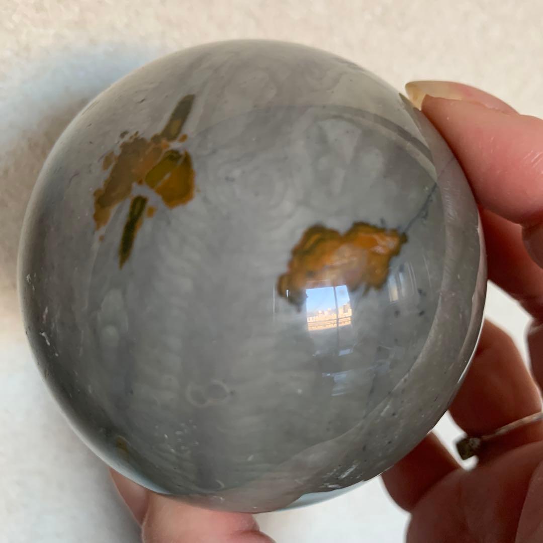 激レア！マダガスカルオーシャンジャスパー大玉70.1mm まるで絵画のよう♡