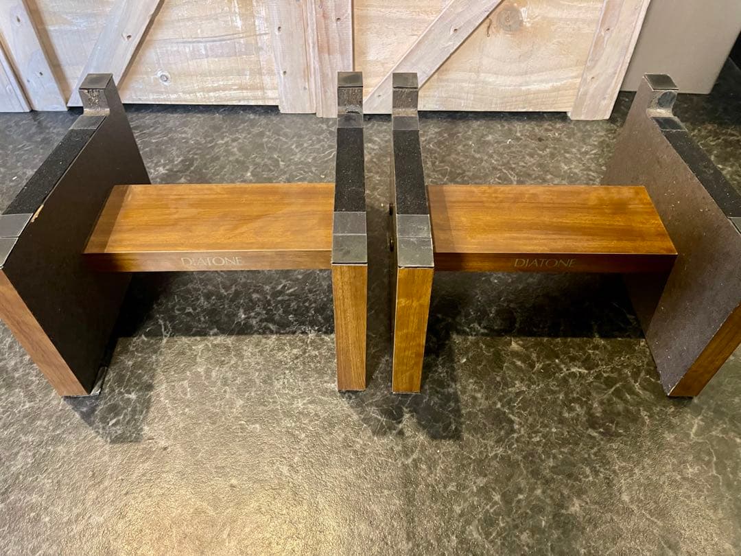 DIATONE DS-66Z スピーカー ペア コード 専用台座付き 動作品