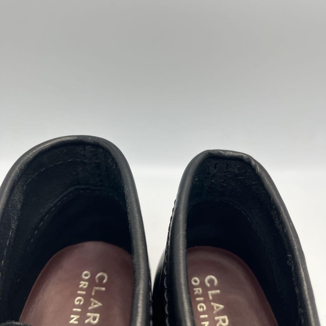 クラークス ワラビーブーツ レザー【UK8】