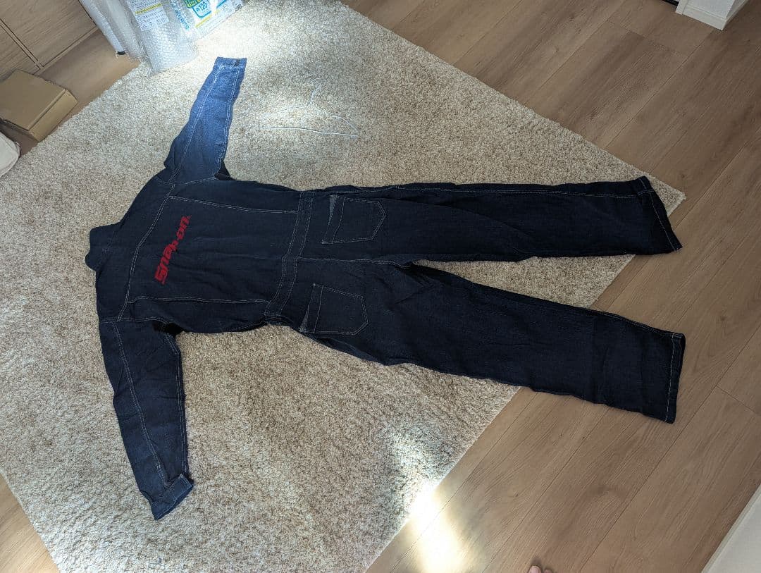 スナップオン　デニム　ツナギ