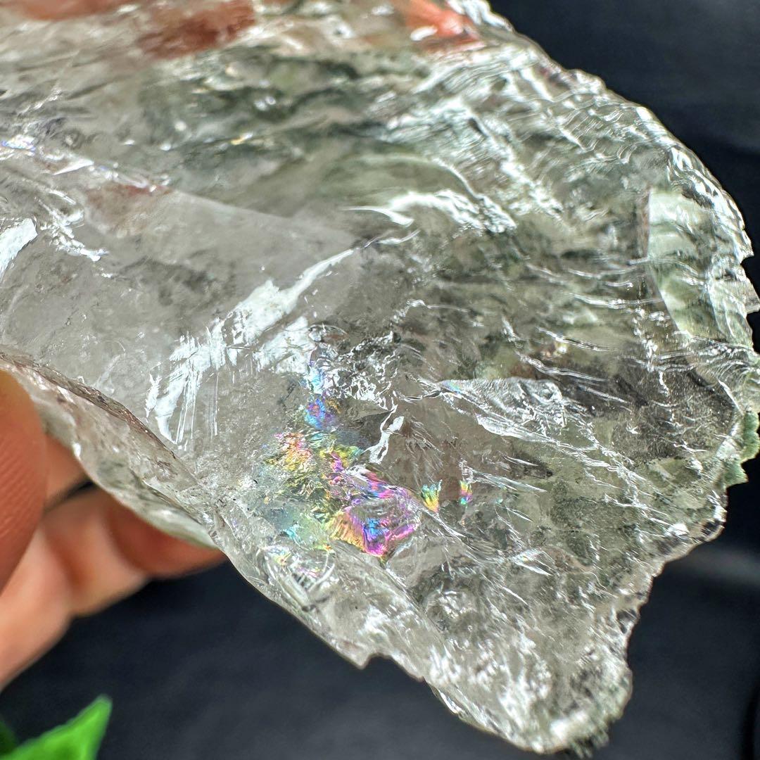 ヒマラヤ水晶レインボー☆フリーフォームアイリスクォーツ クリスタル原石A1479