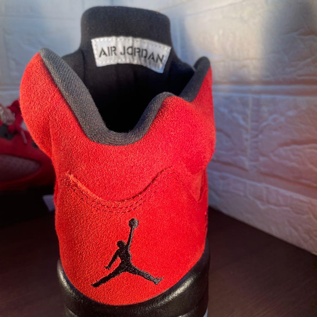 ナイキ　エアジョーダン5レトロ/NIKE25cm極美品/訳ありリカラー