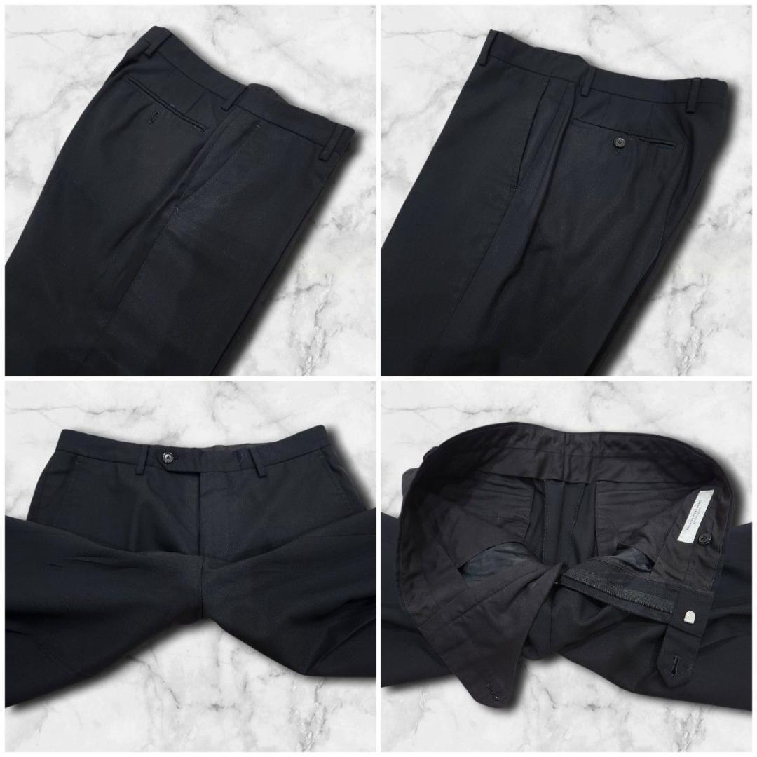 green label relaxing スリーピース スーツ ブラック 白タグ