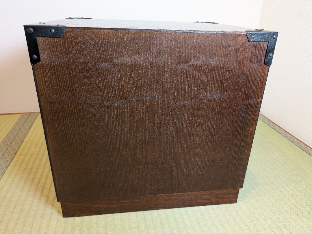 和箪笥 小箪笥 鉄金具 チェスト 整理タンス アンティーク