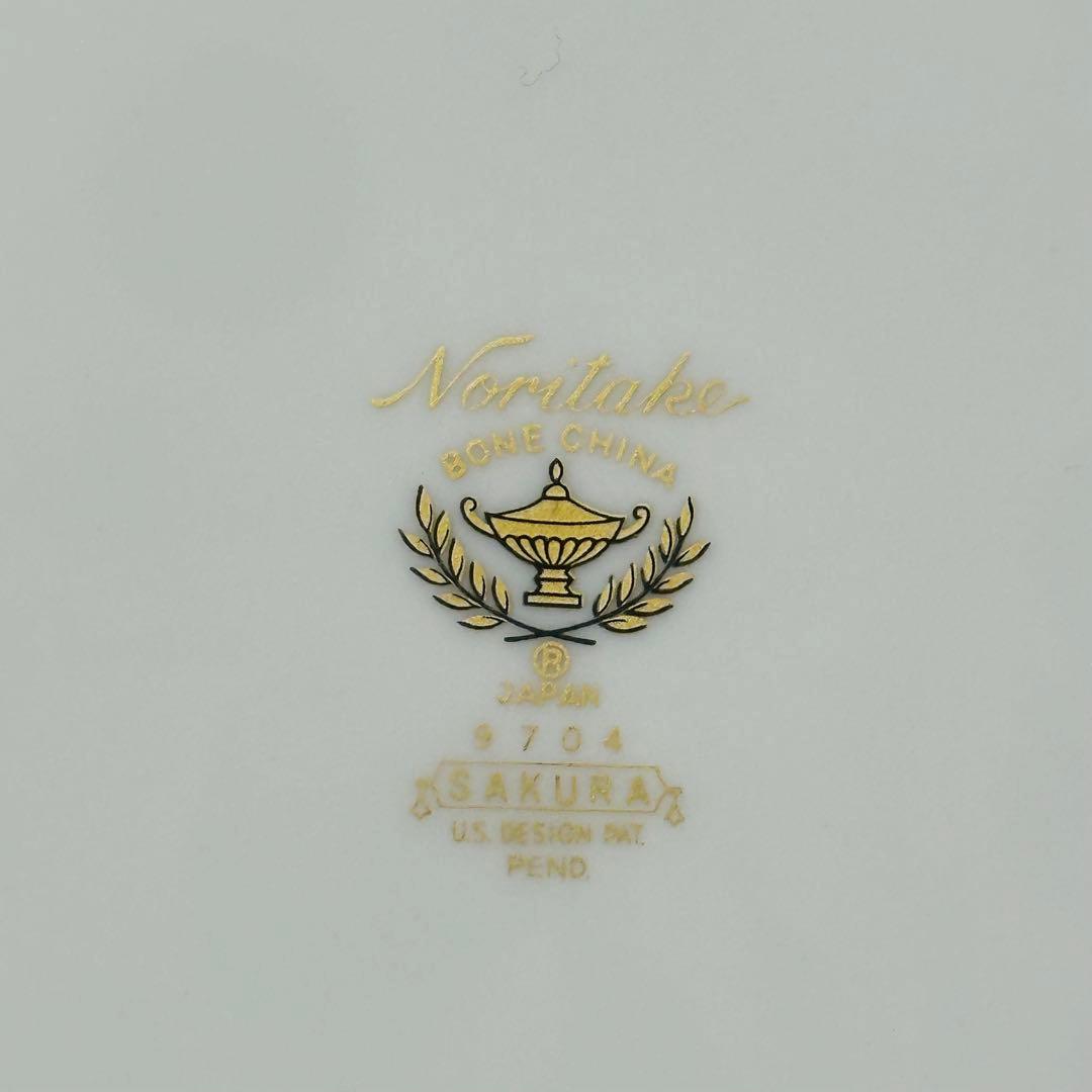 ノリタケ サクラ ティーセット/ディナーセット プレート カップ&ソーサー