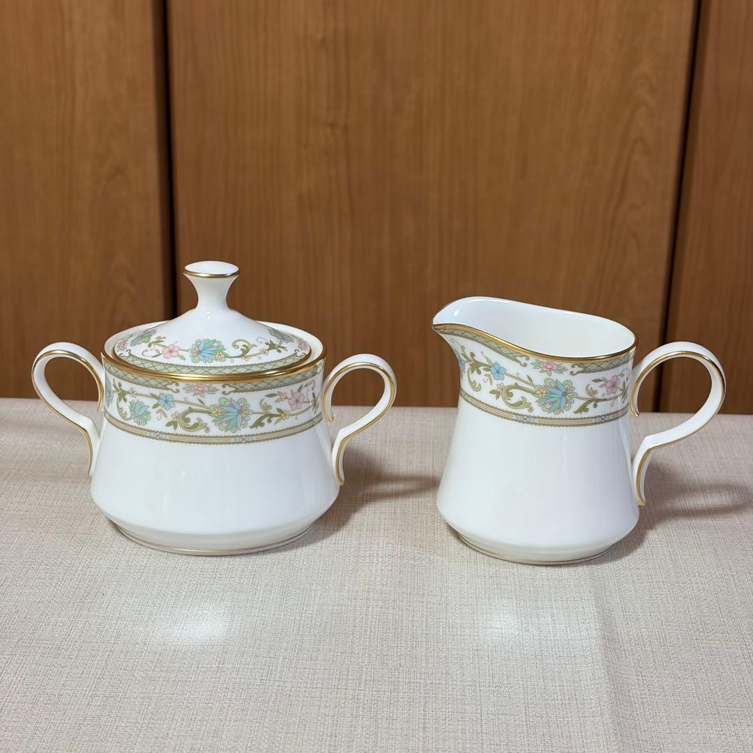 ノリタケ サクラ ティーセット/ディナーセット プレート カップ&ソーサー