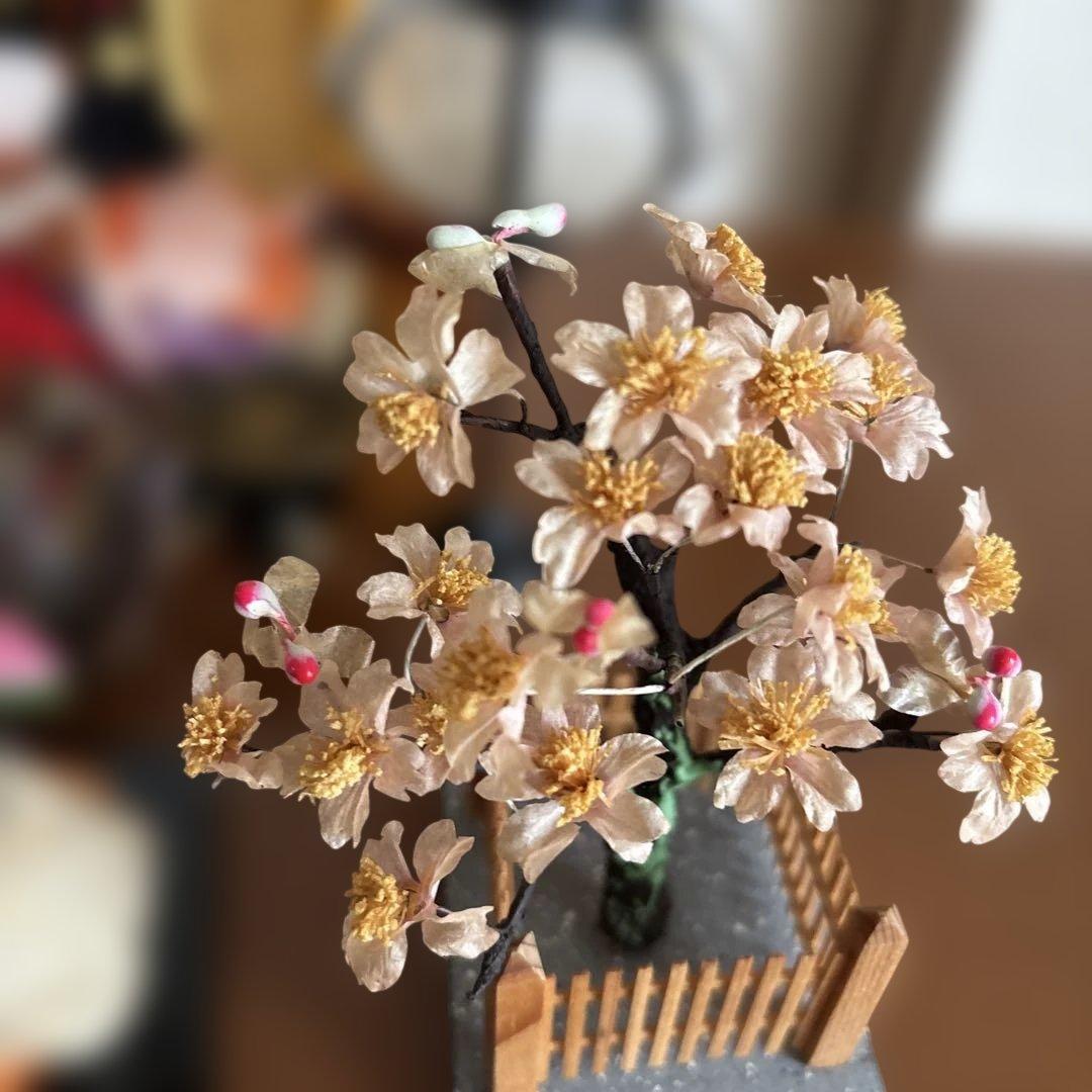 昭和レトロ 木目込雛人形 1960年代 保管用箱あり