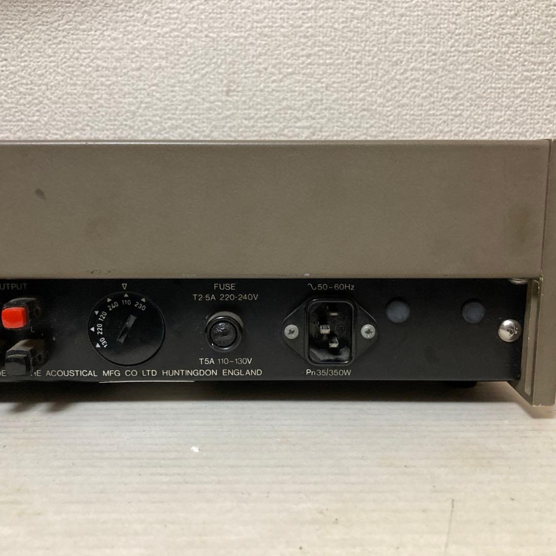 美音メンテナンス済良品QUAD405パワーアンプ動作品