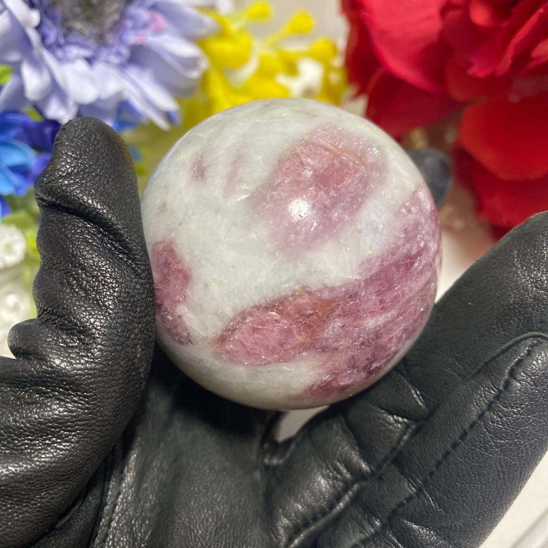 ピンクトルマリン スフィア 50.8mm