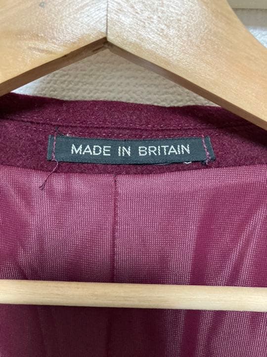 ビンテージ 80年代 英国製 ウール スクールジャケット テーラードジャケット