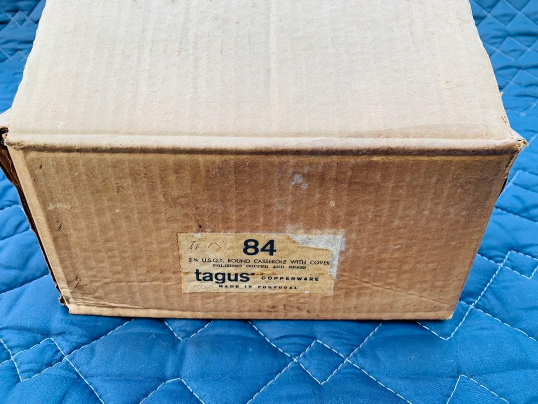 ★TAGUS ターガス 両手鍋 20cm 銅鍋 煮込鍋 調理器具 未使用★