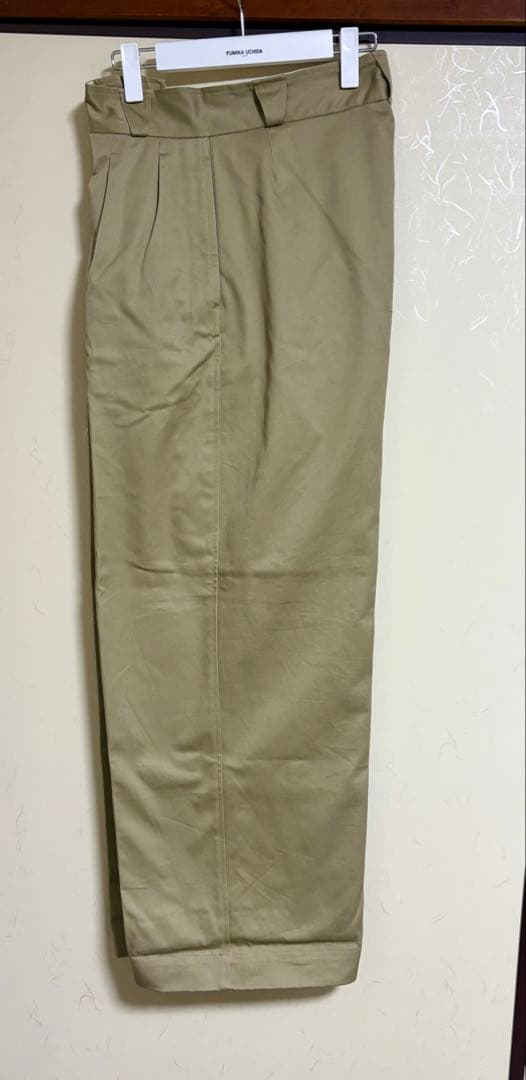 最終値下げFUMIKA_UCHIDA ワイドパンツ　size38