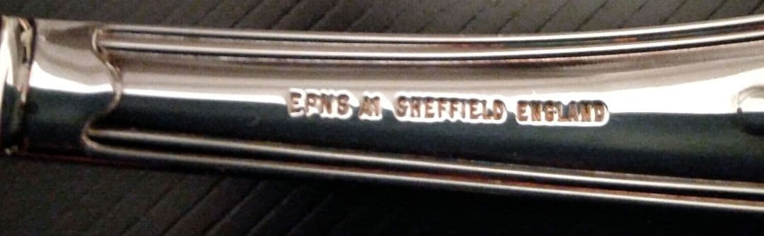 未使用品✨英国製/シルバーコーティング・ソースレードル